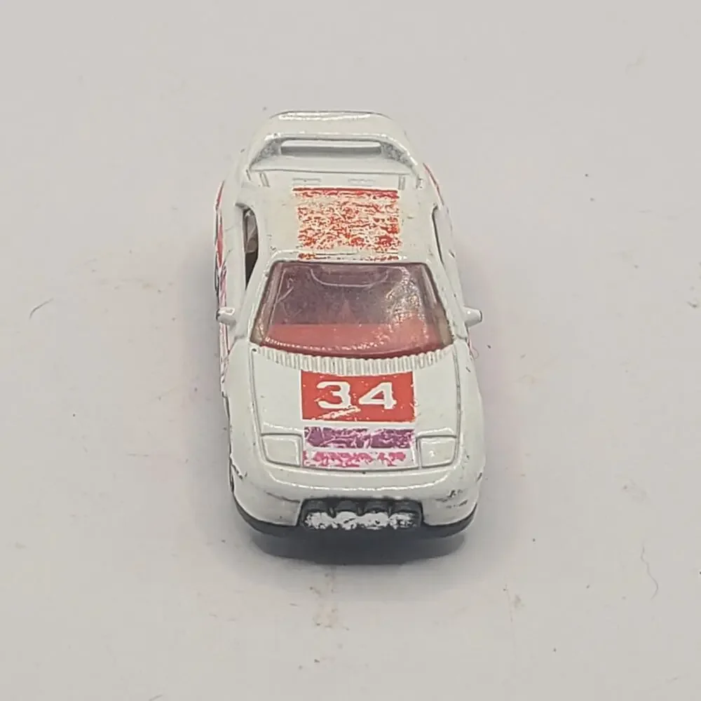 Vintage HOT WHEELS White TOYOTA MR2 RALLY 1/64 Diecast Ultra Hots